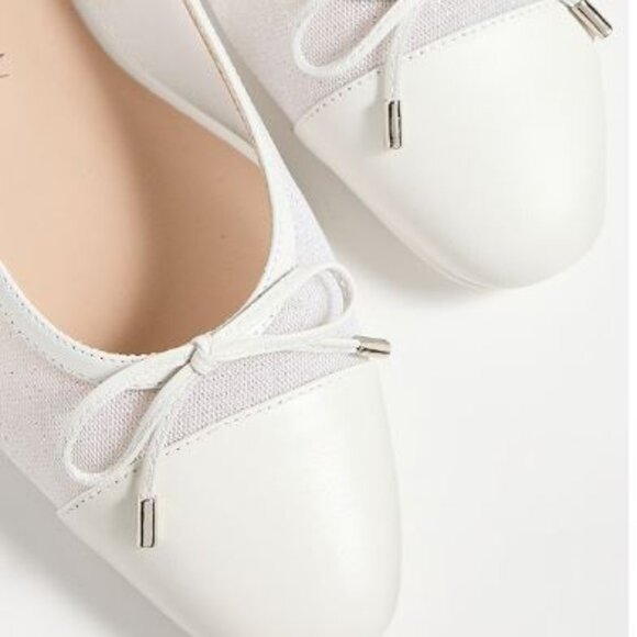 Stuart Weitzman Sleek Bow Flats - Picture 2 of 5